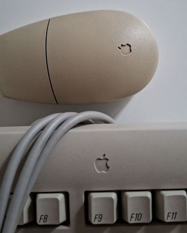 1 tastiera + 1 mouse Apple originali  vintage funzionanti - Foto 2