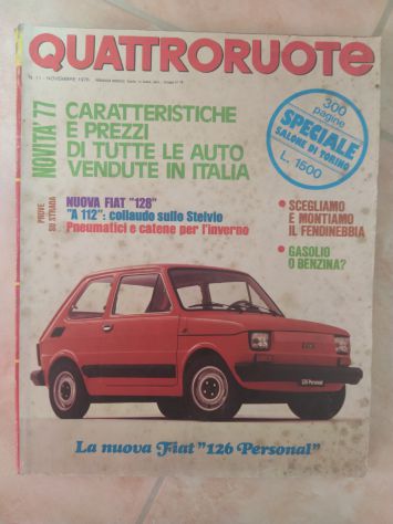 QUATTRORUOTE -1976