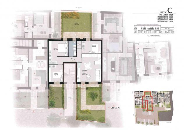 Appartamento in vendita a Cascina 86 mq Rif: 1224604 - Foto 2