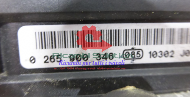 0265900346 Abs Fiat Ducato 250 3 serie