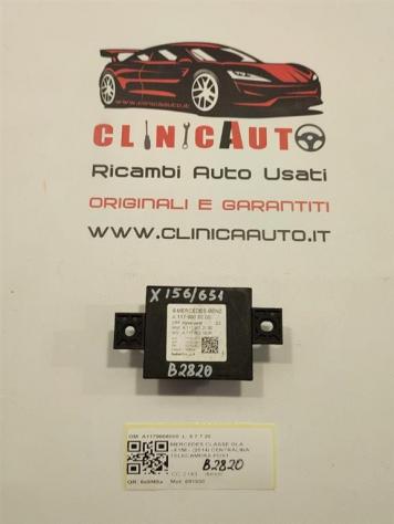 MODULO DI CONTROLLO TELECAMERA POSTERIORE MERCEDES GLA Serie A1179006000 651930 (13)
