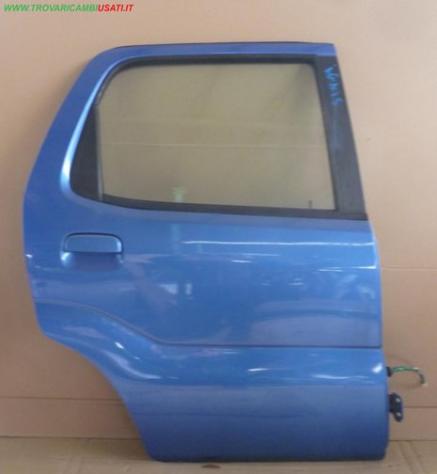 PORTA POST.D. AZZURRO MET. Carrozzeria Lamierati esterni Porte Porta post. dx. SUZUKI - IGNIS - 01-10-2003 - 01-01-2009