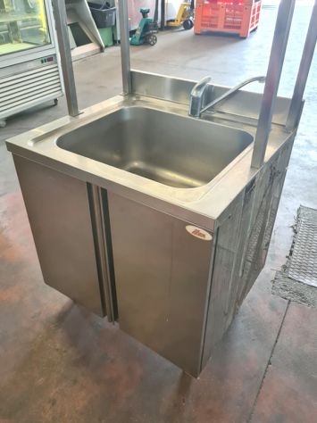 modulo neutro lavabo e pensile usato - Foto 2