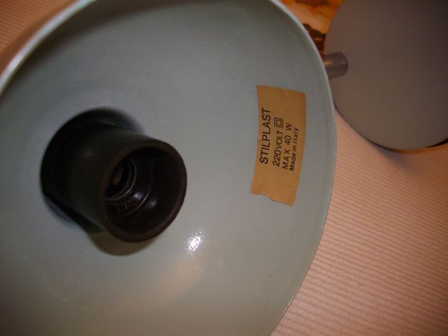 lampada STILPLAST anni 30-40 da tavolo - Foto 6