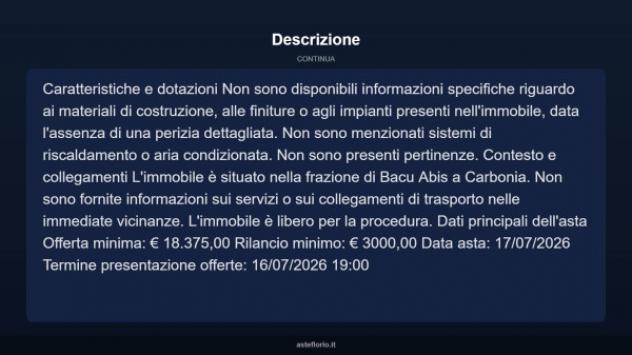 Immobile in asta di 245 m² in vendita a Carbonia - Foto 10
