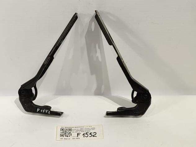 CERNIERE COFANO ANTERIORE DX E SX AUDI A4 Avant (8ED) 8E0823302E 8E0823301E BFB (0408) - Foto 2
