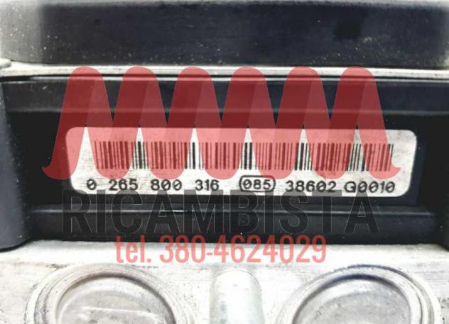 8200229137 Renault Clio centralina gruppo pompa ABS - Foto 2