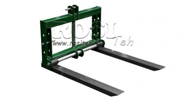 -FORCHINI PER PALLET A TRE PUNTI PER TRATTORE 600kg