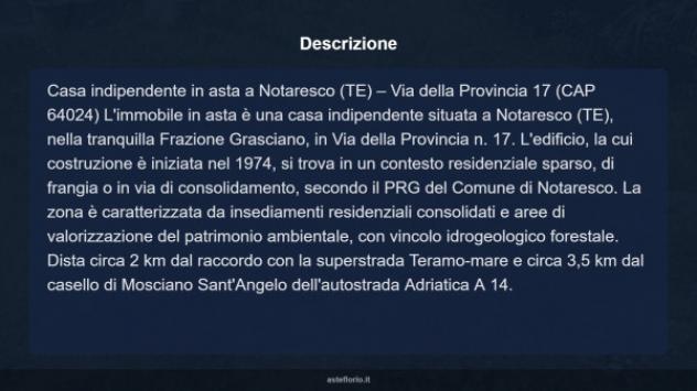Immobile in asta di 374 m², box auto in vendita a Notaresco - Foto 14