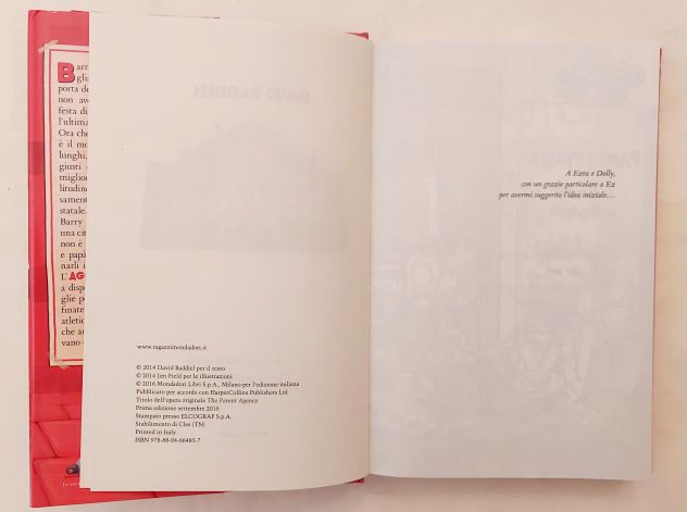 Agenzia genitori.Scegli la tua famiglia ideale David Baddiel 1°Ed.Mondadori,2016 - Foto 6