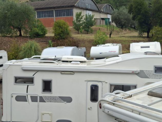 CAMPER CI DUCATO MANSARDATO 6 POSTI DINETTE TRASVERSALE GARAGE CLIMATIZZATORE FOTOVOLTAICO WEBASTO CAMPEGGIO USATI GENERALI 1779 - Foto 6