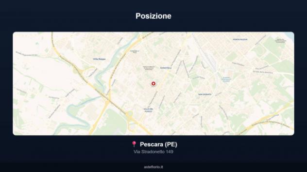 Immobile in asta di 130 m² con più di 5 locali e box auto in vendita a Pescara - Foto 17