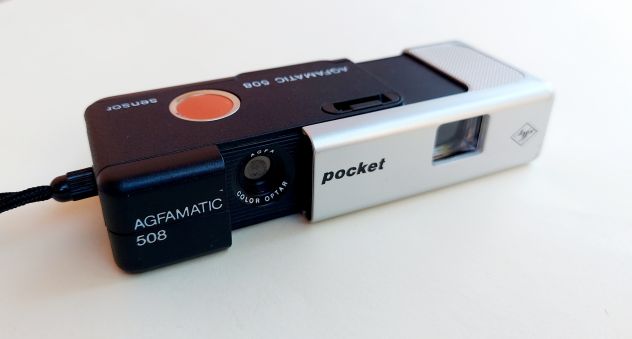 Fotocamera Vintage AGFA AGFAMATIC Pocket 508 con sensore Made in Germany nuova - Foto 7