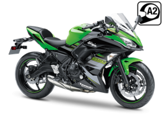 KAWASAKI NINJA ABS DEP 650 CARENA COPERCHIO SERBATOIO BENZINA -ALETTA ROTTA 2017 - Foto 8