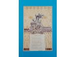 Litografia del 1902 con poesia sull'orologio