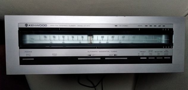 Kenwood KT-413 tuner sintonizzatore AM/FM stereo sintonia motorizzata