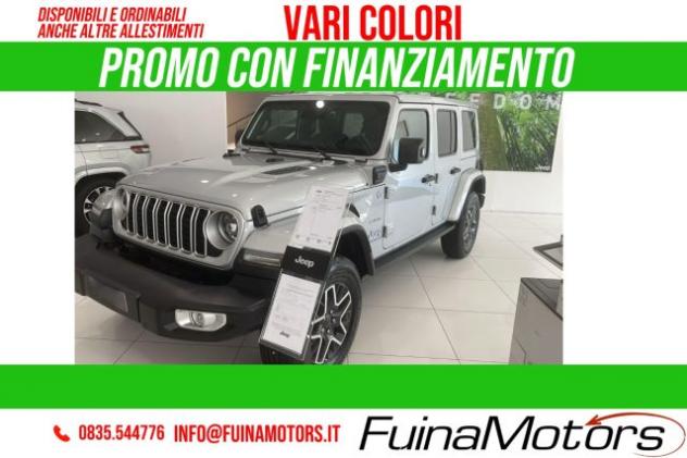 JEEP Wrangler Unlimited 2.0 PHEV ATX 4xe Sahara NUOVO rif. 23987078