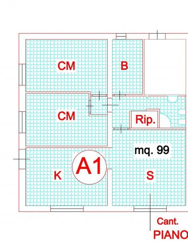 Appartamento in vendita a Cascina 113 mq Rif: 1406337 - Foto 3