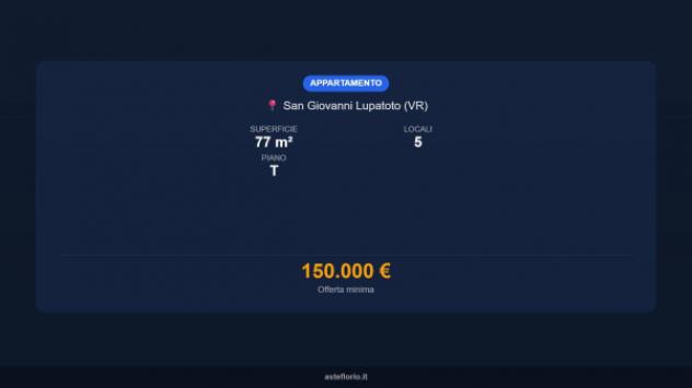 Immobile in asta di 77 m² in vendita a San Giovanni Lupatoto - Foto 13