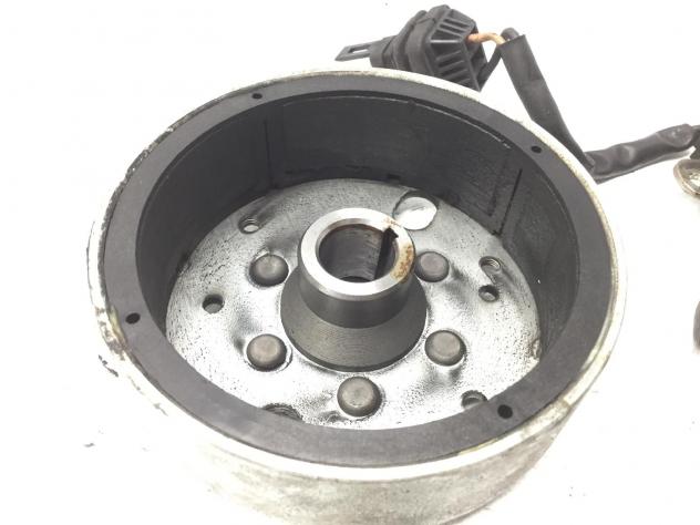 PIAGGIO ZIP 4T 50 STATORE CAMPO MAGNETICO E VOLANO 2000 2005 C25000 - Foto 3