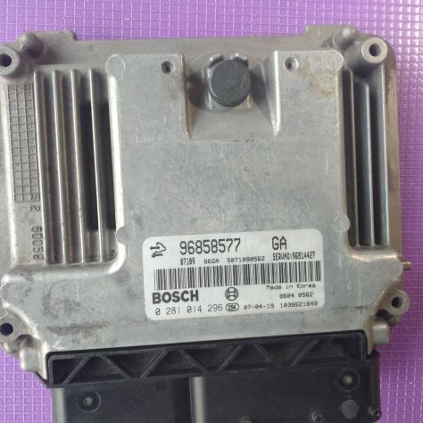 Centralina motore Opel Antara 96858577 GA 0281014296 CENTRALINA ECU DAEWOO CAPT