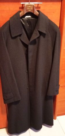 Uomo Walter Valentino Cappotto Made IN Italy Lana e Cashmere Tg 56