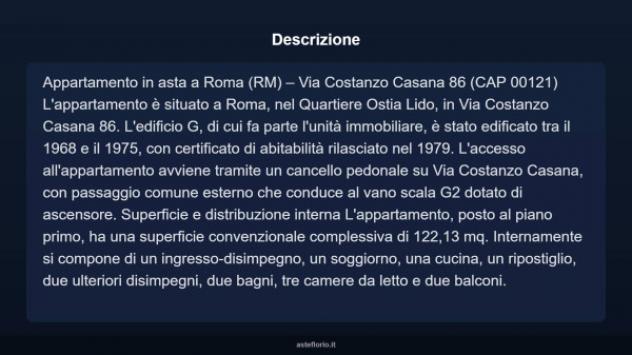 Immobile in asta di 122 m² in vendita a Roma - Foto 4