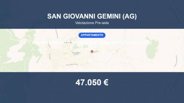 Immobile in asta di 135 m² con più di 5 locali in vendita a San Giovanni Gemini