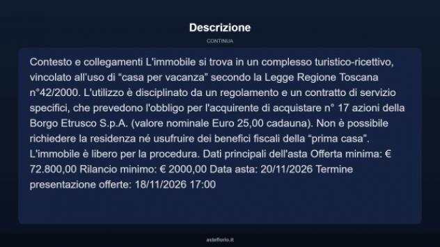 Immobile in asta di 55 m² in vendita a Scarlino - Foto 11