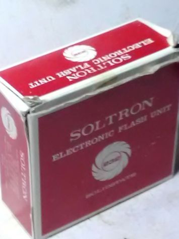 Flash Elettronico Vintage SOLTROON 232 scatolo originale - Foto 3