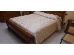 PIUMONE TRAPUNTA INVERNALE BEIGE PER LETTO MATRIMONIALE,COTONE, POLIESTERE,USATO