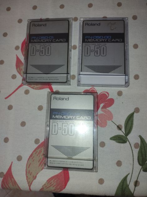 5 Card x Roland D50/550 + M256 + MEGA CARD - Foto 2
