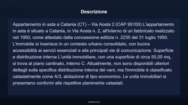 Immobile in asta di 55 m² in vendita a Catania - Foto 4