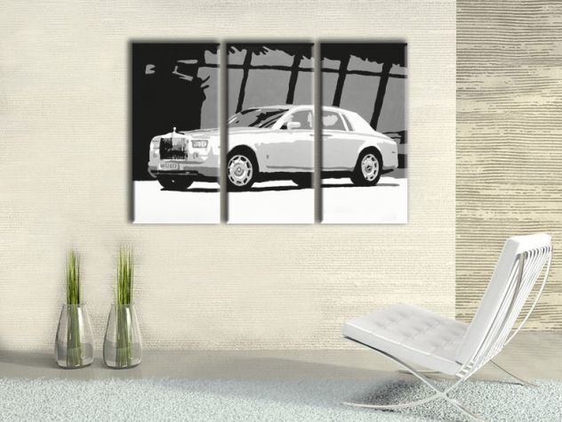 Quadro Bentley Dipinto moderno pop art
