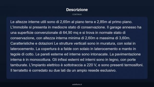 Immobile in asta di 247 m², box auto in vendita a Chiesina Uzzanese - Foto 5