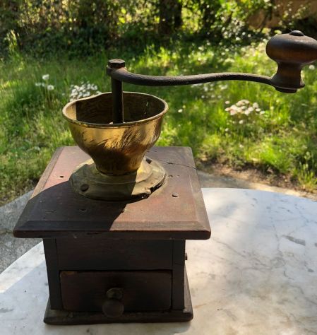Macinino da caffè originale metà del 1800 - Foto 2