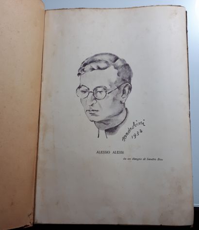 QUESTI MIEI VERSI...., ALESSIO ALESSI, ED. DEL DOPOLAVORO TRANVIARIO F.NO 1932. - Foto 2