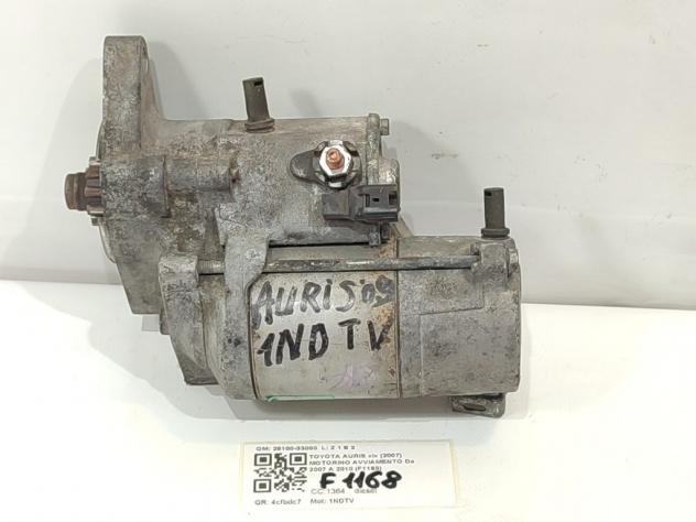 MOTORINO D' AVVIAMENTO TOYOTA Auris Serie (E150) 28100-33080 1NDTV diesel 1364 (0712) - Foto 2