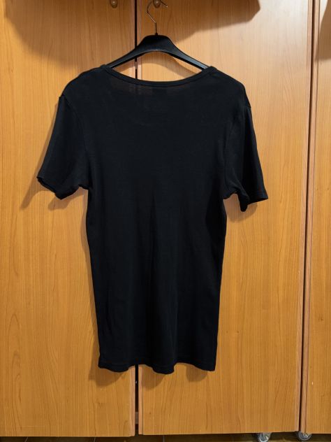 MAGLIETTA/T-SHIRT COME NUOVA DA UOMO,IN PURO COTONE,ELASTICIZZATA,MARCA LIVERGY, - Foto 9