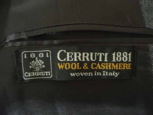 Abito completo uomo lana grigio Cerruti 1881 - Foto 9