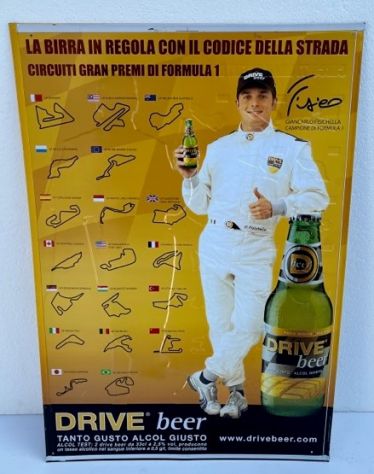 Manifesto Beer Drive Fisichella - Foto 2
