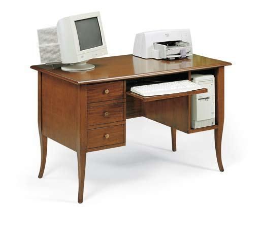 Scrittoio portacomputer mis. L130xP75xH81