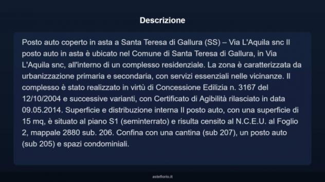 Immobile in asta di 15 m² in vendita a Santa Teresa Gallura - Foto 4