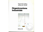 ORGANIZZAZIONE INDUSTRIALE