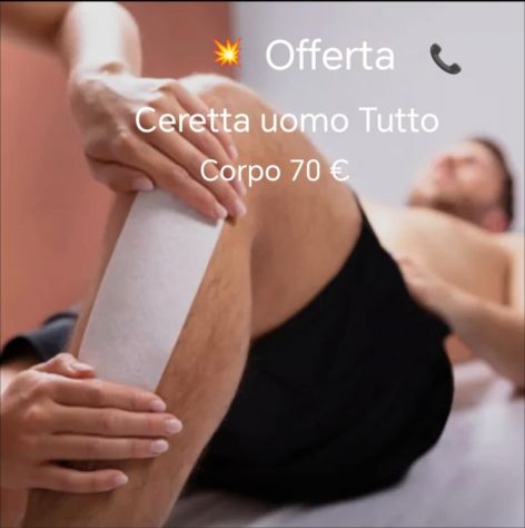 ESTETISTE Cerette UOMO tut Corpo 70è..VARI Massag,Tantra e BODY integrali .BG - Foto 5 Tel:3478168416