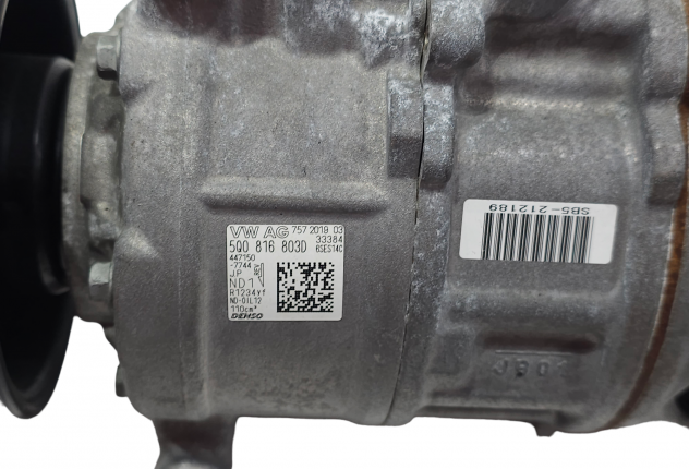 COMPRESSORE A/C AUDI Q3 Serie (F3B) 5Q0816803D DADA, DPCA Benzina 1500 (18) - Foto 13