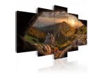 Quadro Tramonto Di Montagna 100x50 E 200x100 ARREDALACASA