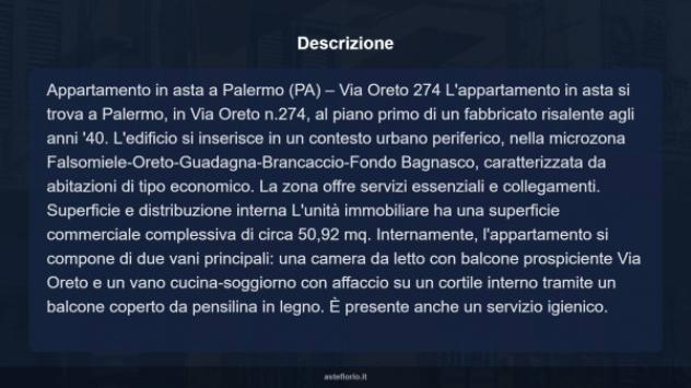 Immobile in asta di 50 m² in vendita a Palermo - Foto 12