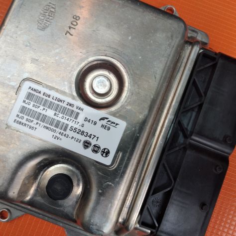 Centralina Motore FPT Fiat Panda 3^ 1.3 MJET MJD9DF.P1 55283471 HW000 - Foto 3