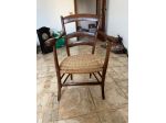 Antica sedia rustica